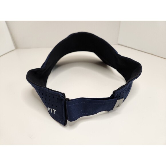 Nike Visor Hat Cap Pitt Panthers NCAA College Football Navy Blue Dri-Fit - Picture 3 of 6